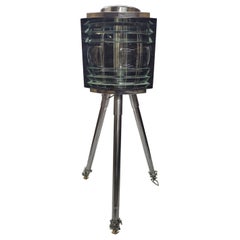 U.S. Navy Range Beacon With Fresnel Lens
