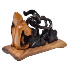 "Us, " Original Sculpture by Bay Area Artist Sheridan Oakes