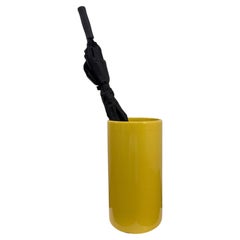 U.S. Pottery Glazed Ceramic Umbrella Stand Pot, Mid-Century Modern
