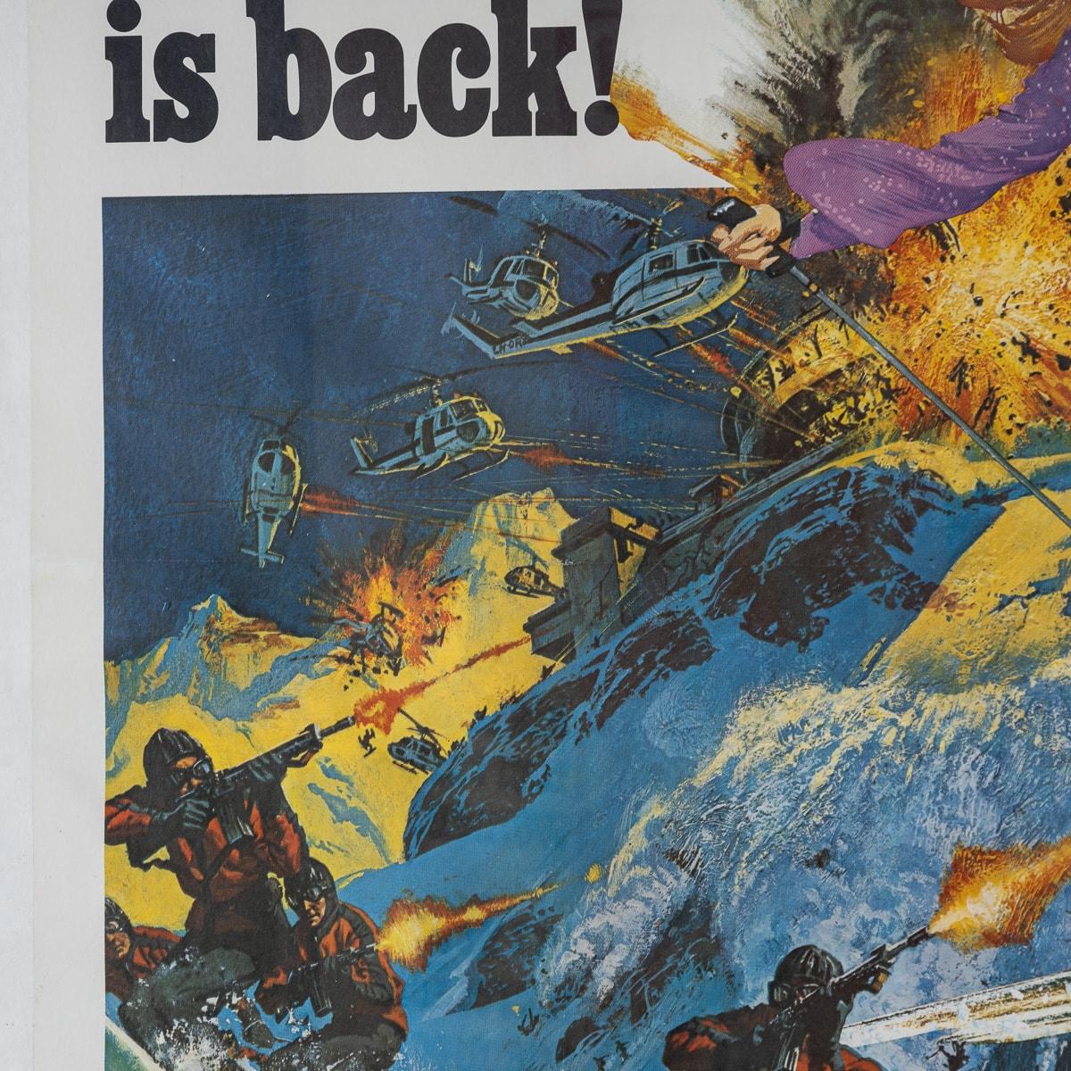 U.S Release James Bond 007 'On Her Majesty's Secret Service' Poster c.1969 For Sale 3