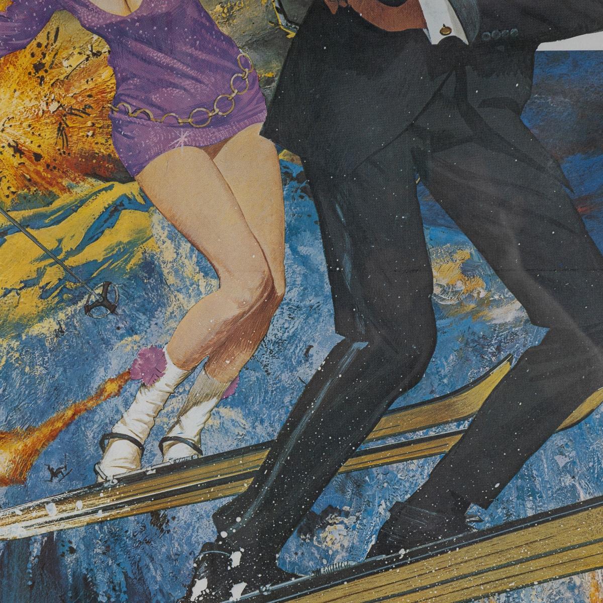 U.S Release James Bond 007 'On Her Majesty's Secret Service' Poster c.1969 For Sale 4