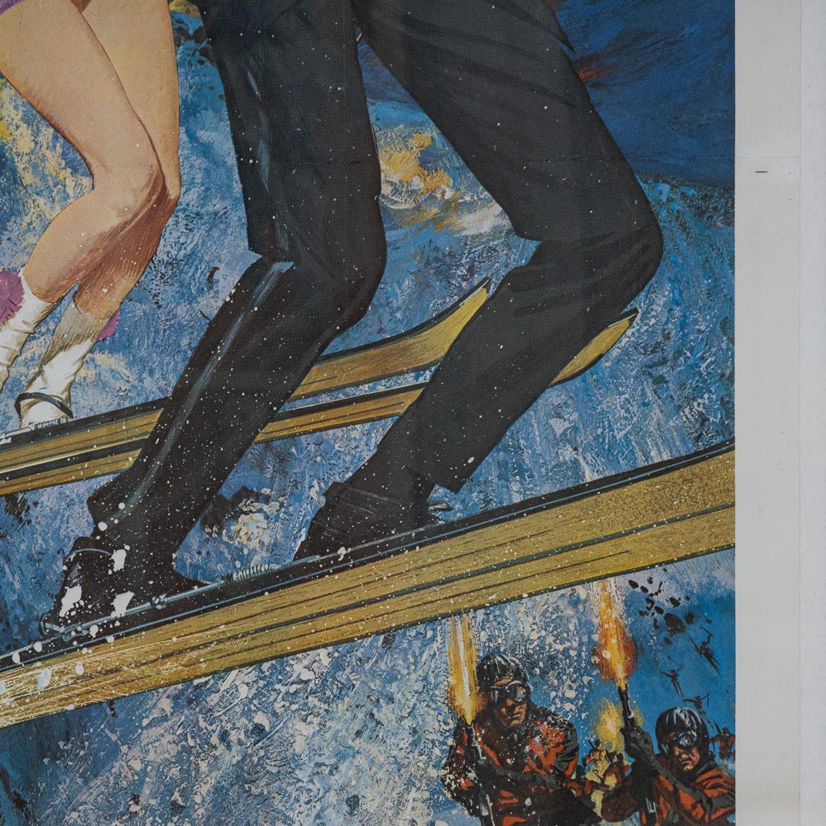 U.S Release James Bond 007 'On Her Majesty's Secret Service' Poster c.1969 For Sale 5