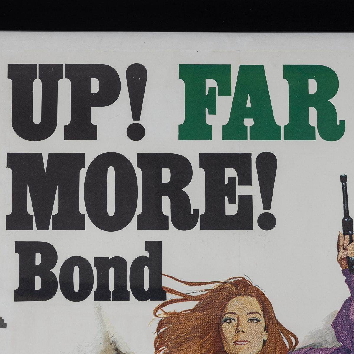 Other U.S Release James Bond 007 'On Her Majesty's Secret Service' Poster c.1969 For Sale