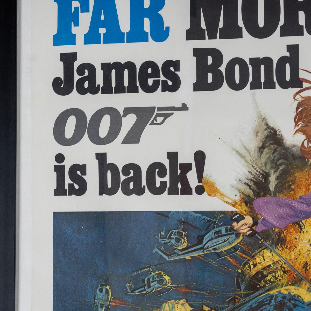 U.S Release James Bond 007 'On Her Majesty's Secret Service' Poster c.1969 For Sale 2