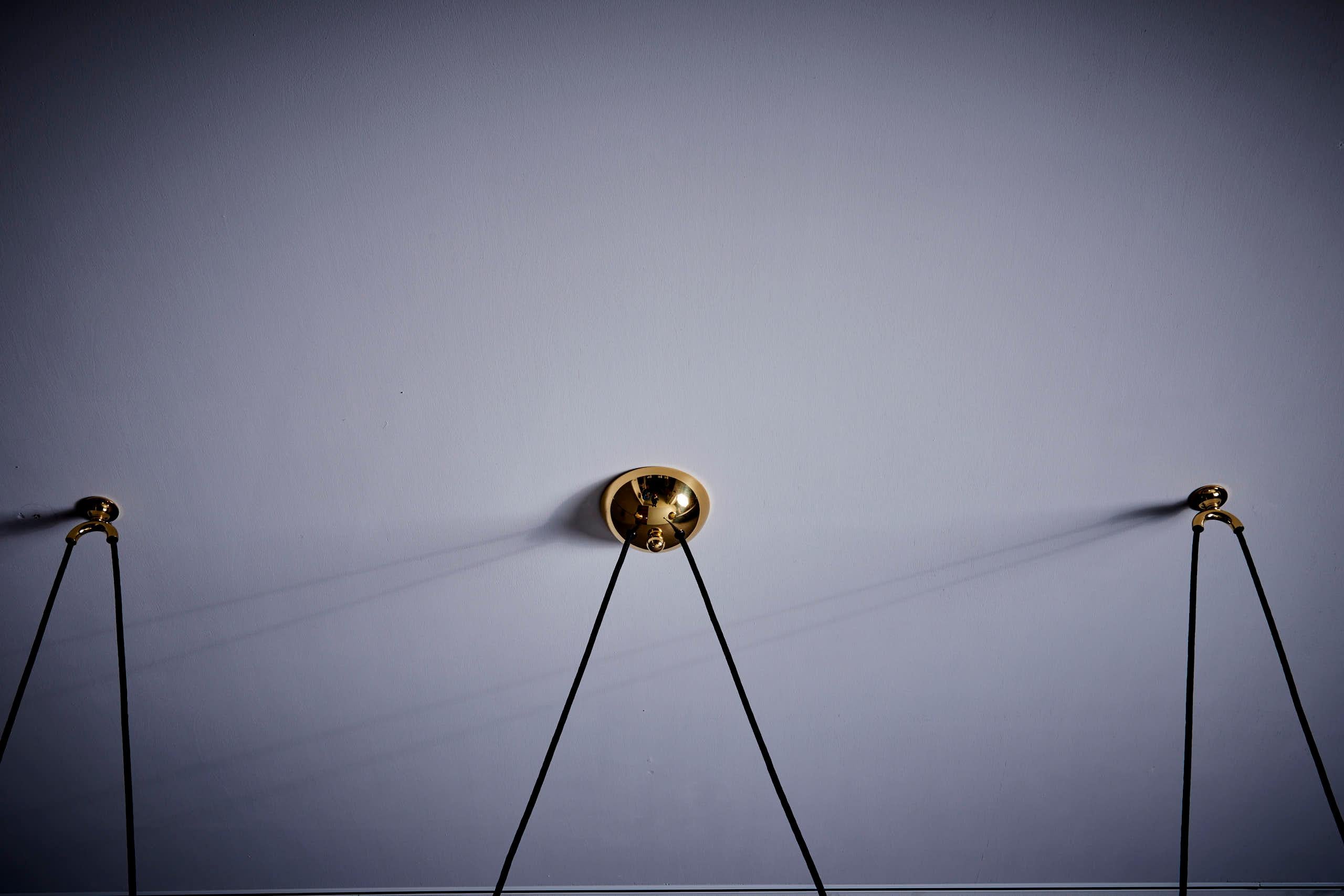 German US Version Florian Schulz Double Onos 55-Pendant Lamp with Side Counter Weights For Sale