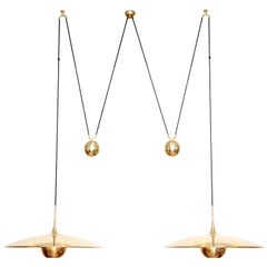 US Version Florian Schulz Double Onos 55-Pendant Lamp with Side Counter Weights