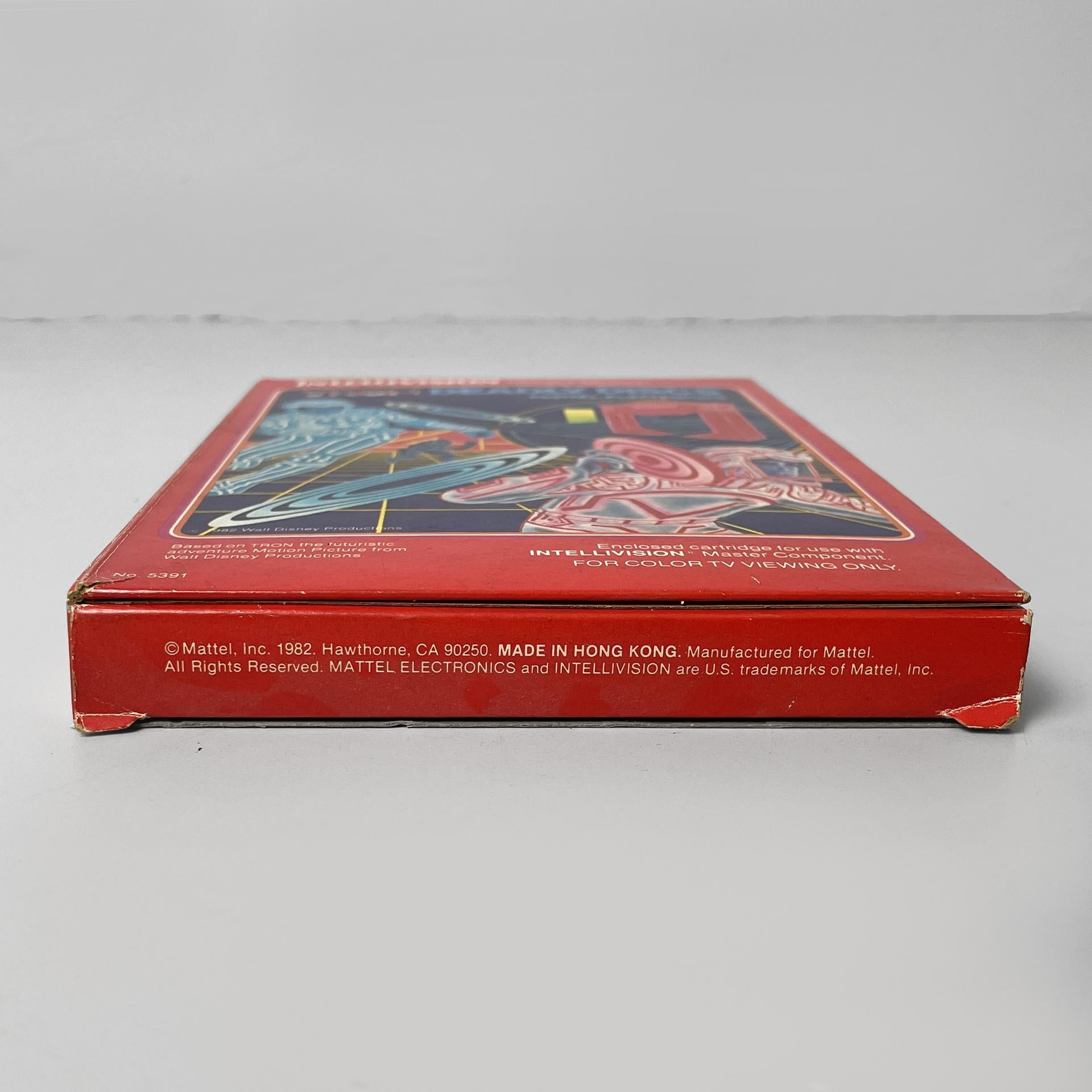 Usa console Intellivision and Tron deadly discs videogame by Mattel, 1980s For Sale 10