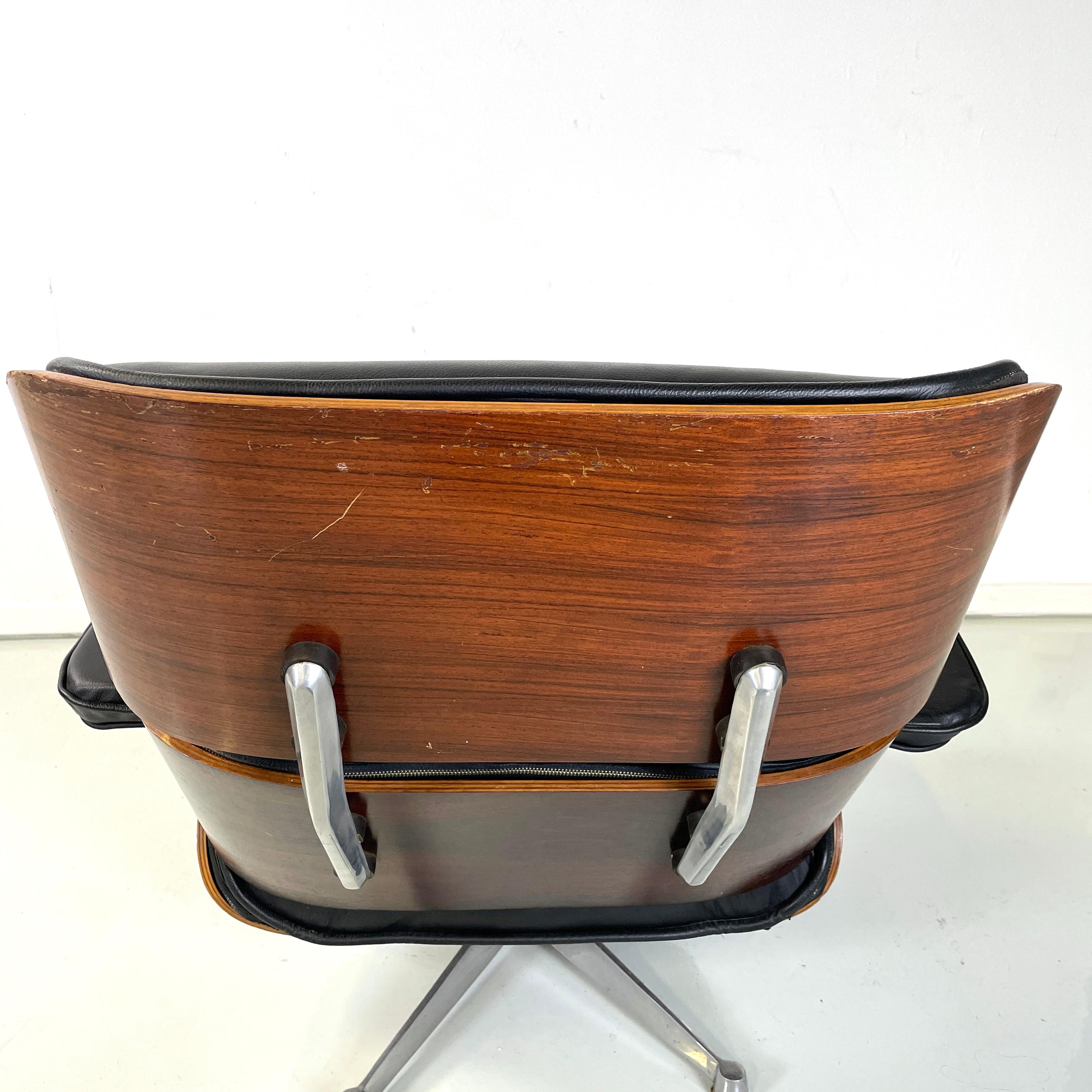 Usa modern Armchair and ottoman 670 671 by Eames for Herman Miller, 1970s 5