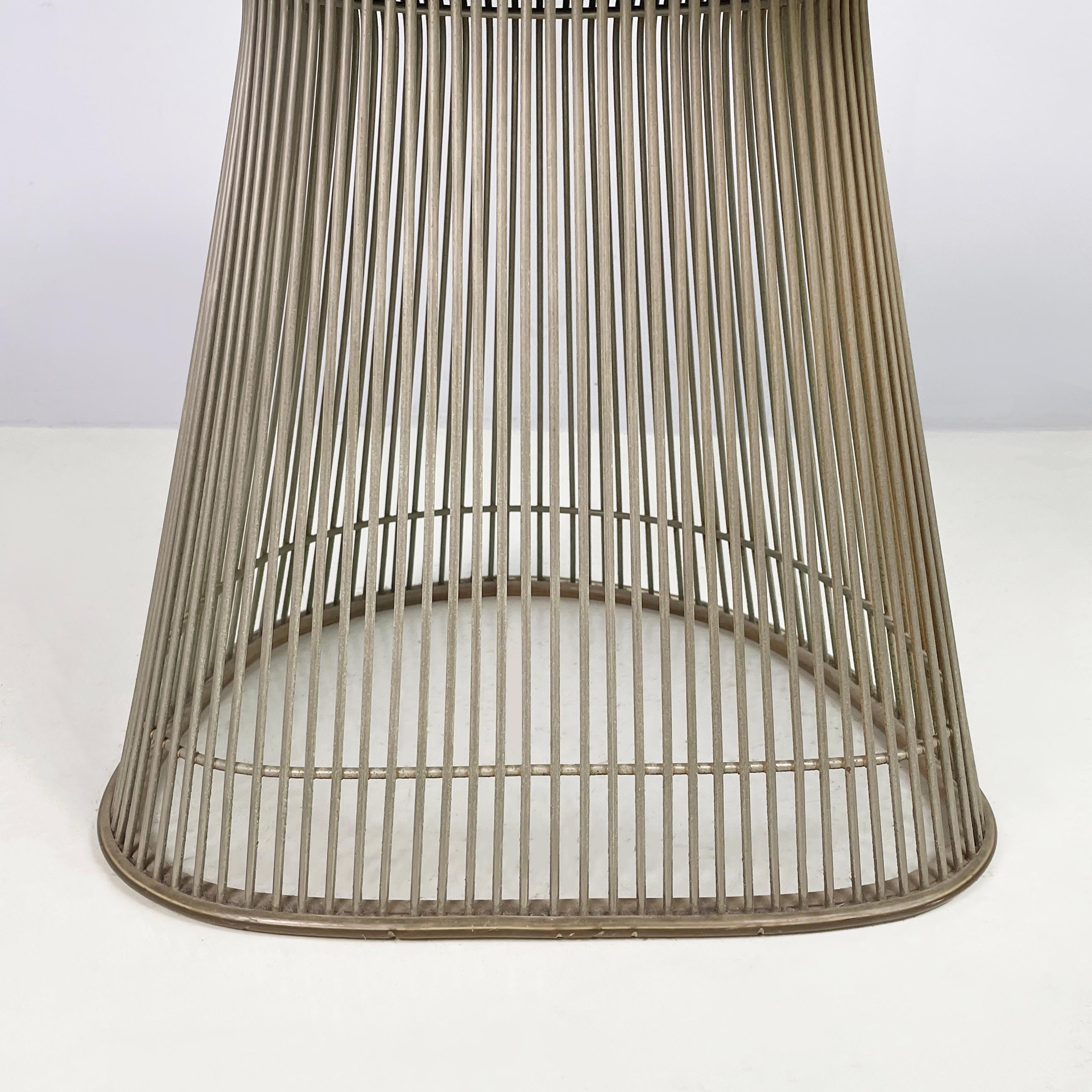 Usa modern Black fabric metal Cockcit chairs by Warren Platner for Knoll, 1970s For Sale 9