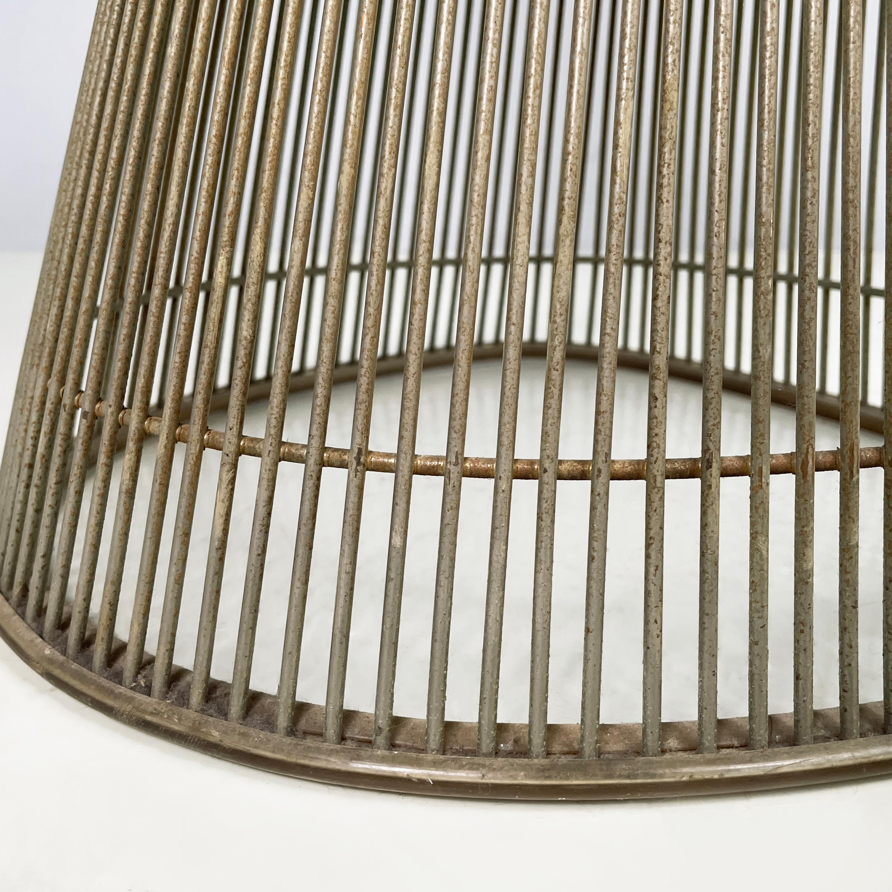 Usa modern Black fabric metal Cockcit chairs by Warren Platner for Knoll, 1970s For Sale 10