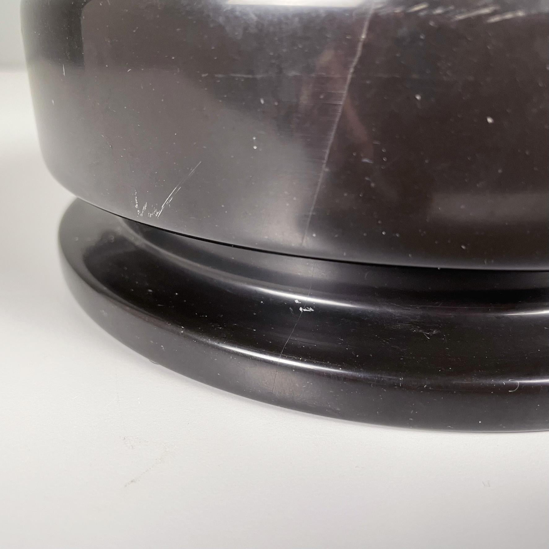 Moderner Aschenbecher aus schwarzem Marmor 8532 aus den USA von Angelo Mangiarotti für Knoll, 1970er Jahre im Angebot 3