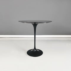Usa Modern Black Marble Coffee Table Tulip by Eero Saarinen for Knoll, 1970s