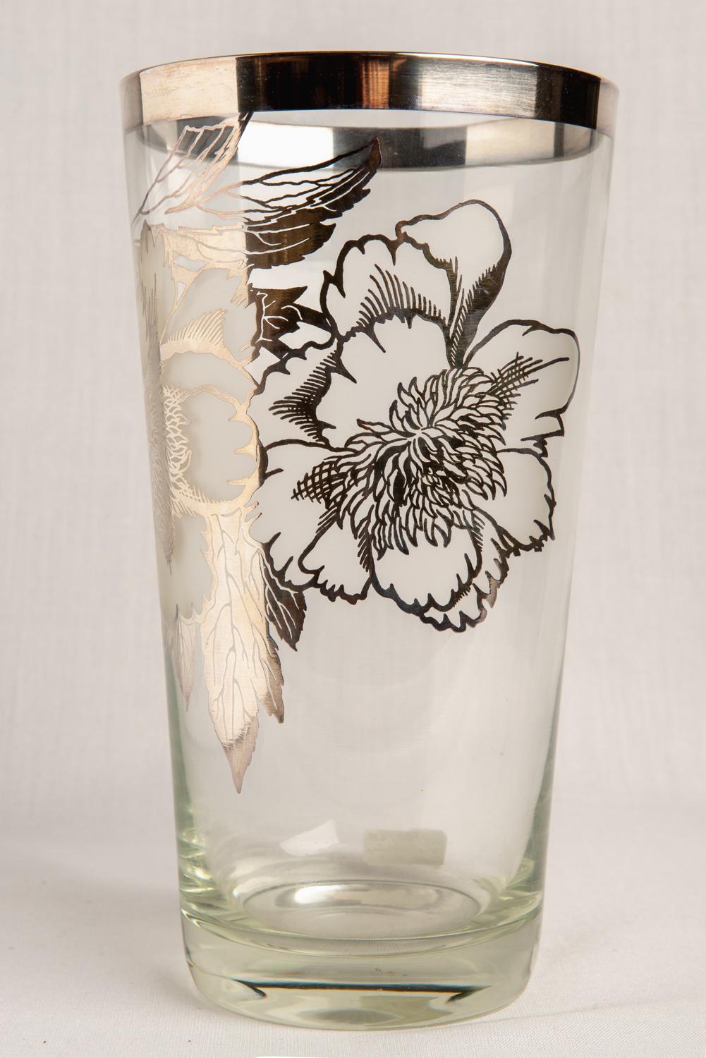 American USA Overlay Vintage Vase