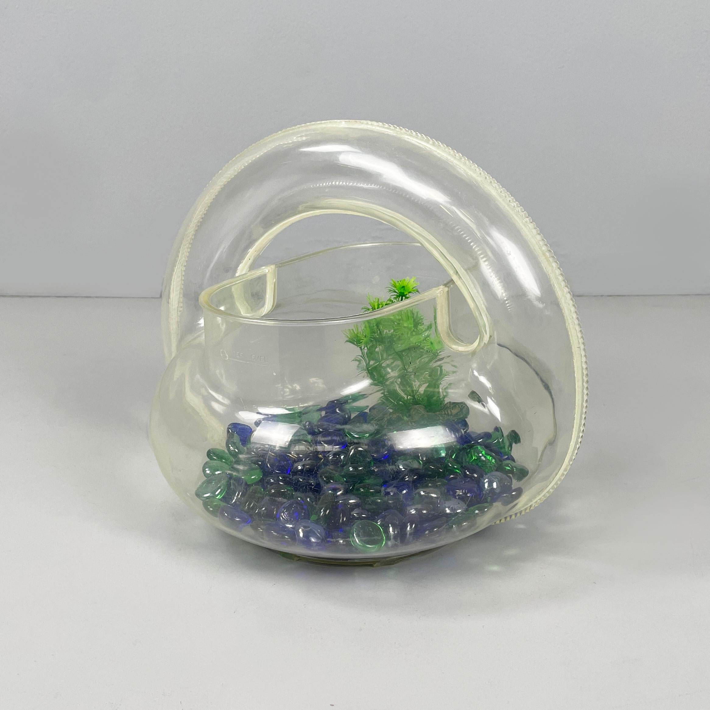 Mid-Century Modern USA plastique table aquarium Aqua-Loop Mt. Parnell Fisheries Nosco Plastic 1950s en vente