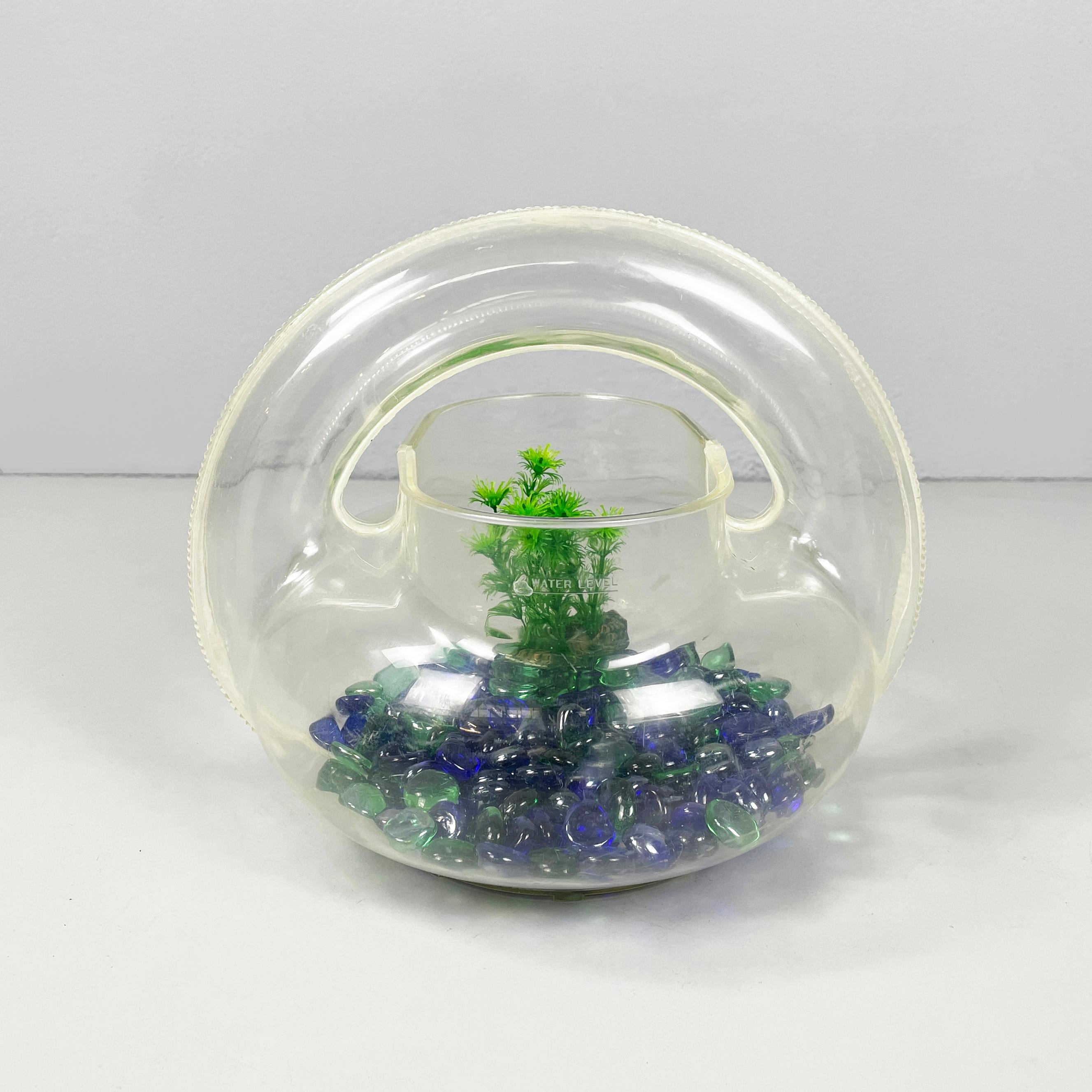 Américain USA plastique table aquarium Aqua-Loop Mt. Parnell Fisheries Nosco Plastic 1950s en vente