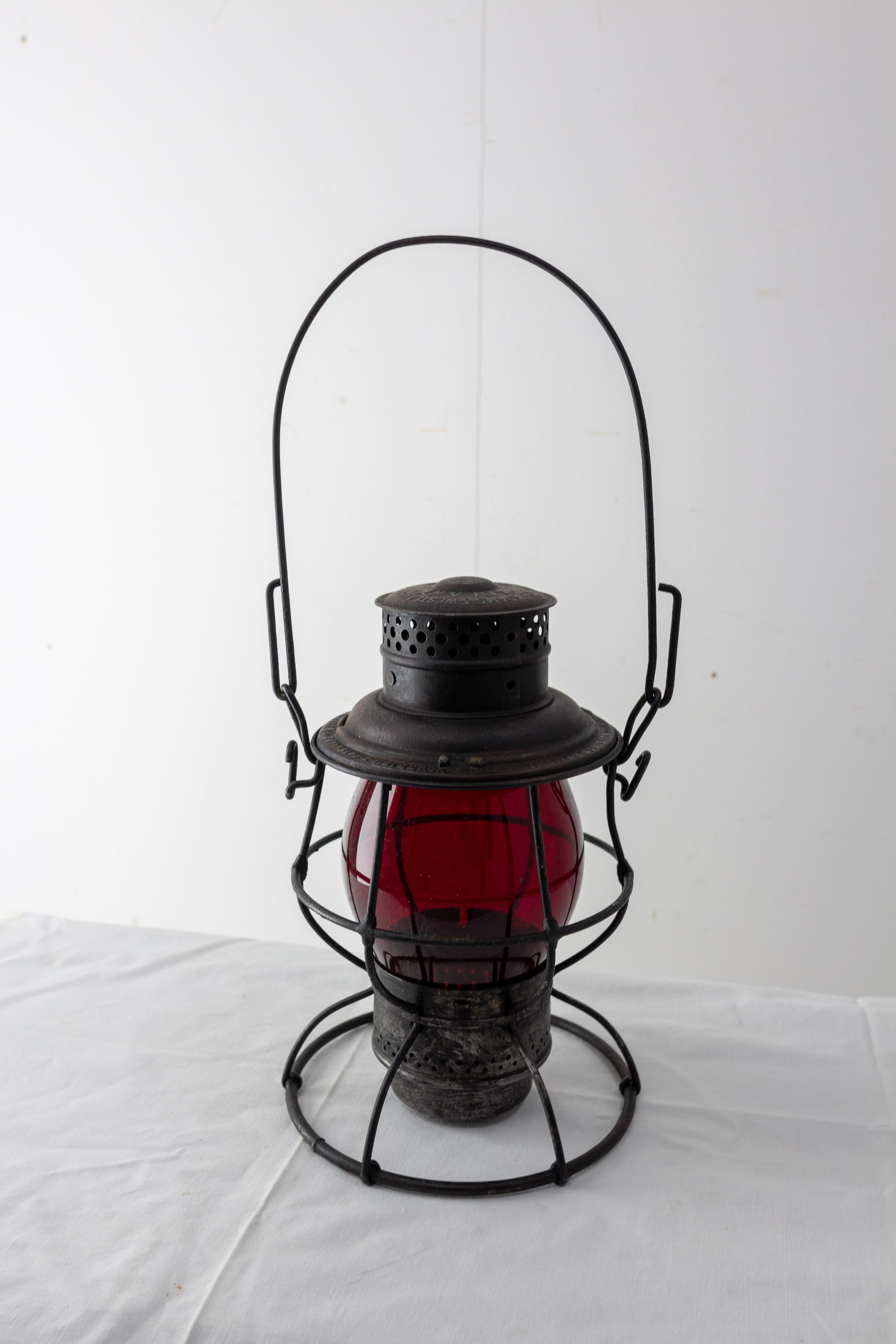 adlake railroad lantern