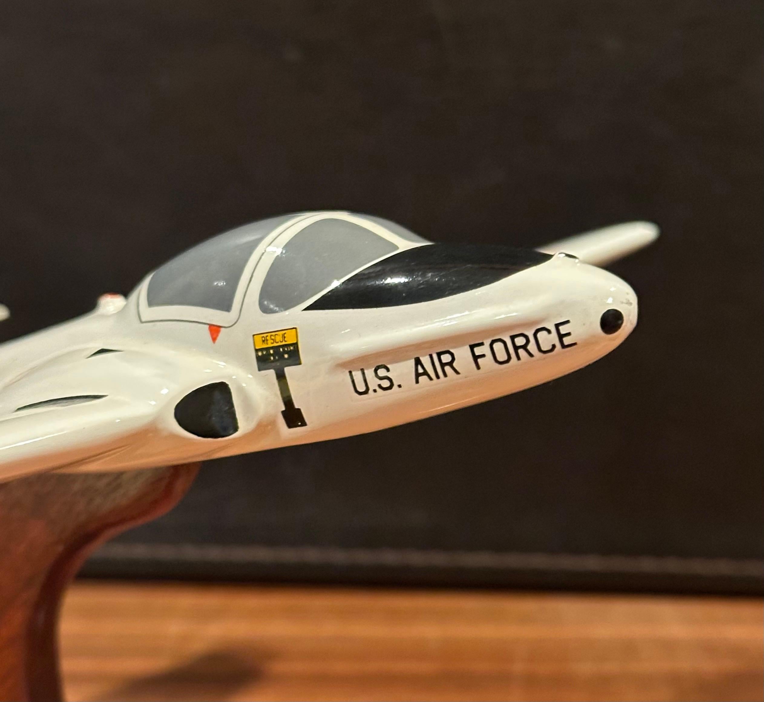 U.S.A.F. North American Cessna T-37 Tweet Airplane / Contractor Desk Model For Sale 5