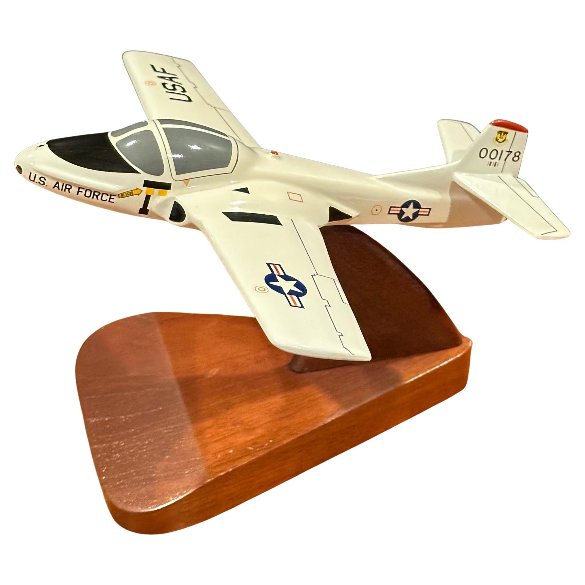 Philippine U.S.A.F. North American Cessna T-37 Tweet Airplane / Contractor Desk Model For Sale