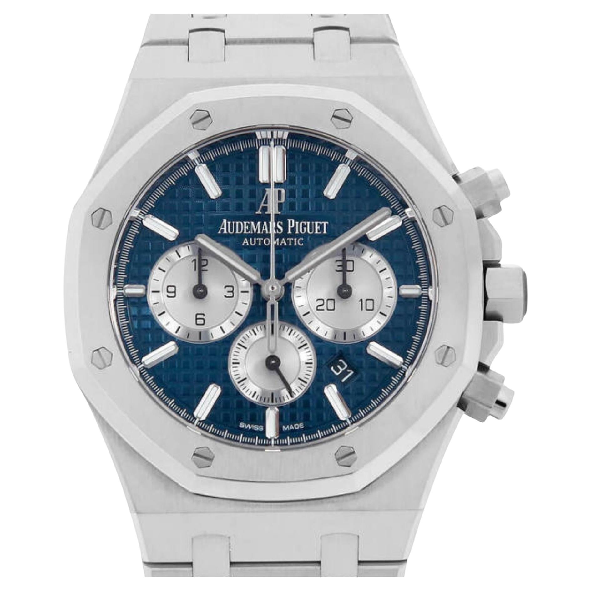 Used Audemars Piguet Royal Oak Chronograph 26331ST Men's Watch - Mint ...