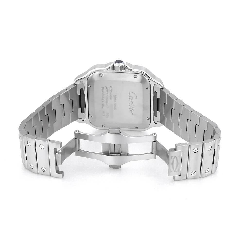 Used Cartier Santos de Cartier LM WSSA0037 Men's Watch - Elegant & Timeless In Good Condition In Holtsville, NY