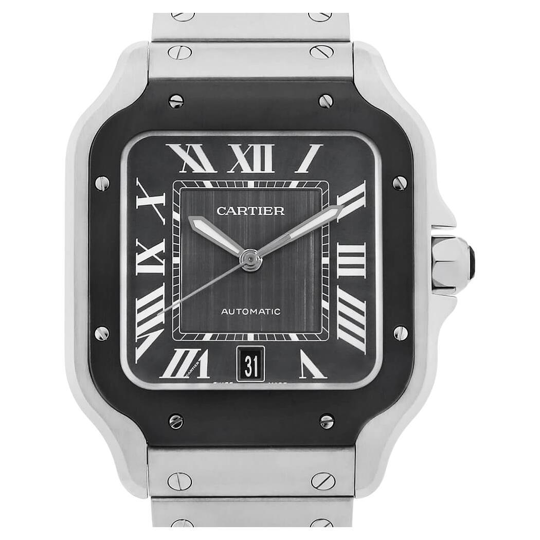 Used Cartier Santos de Cartier LM WSSA0037 Men's Watch - Elegant & Timeless