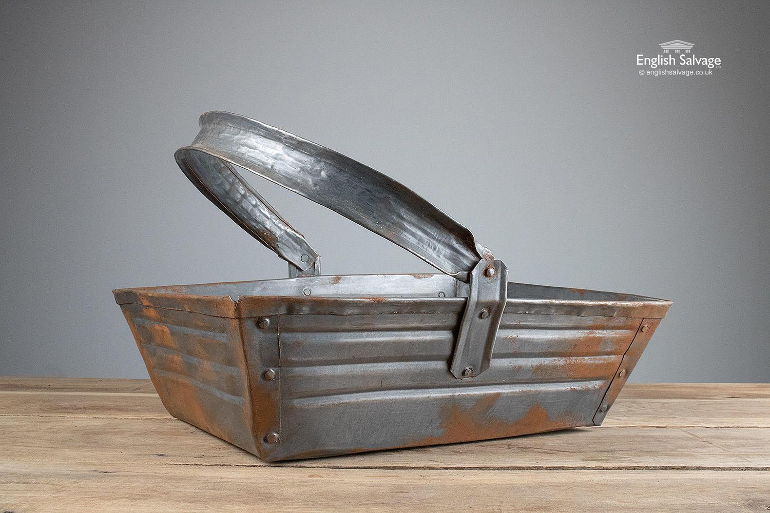 Useful Metal Trugs or Trays with Handles, 20th Century For Sale 1
