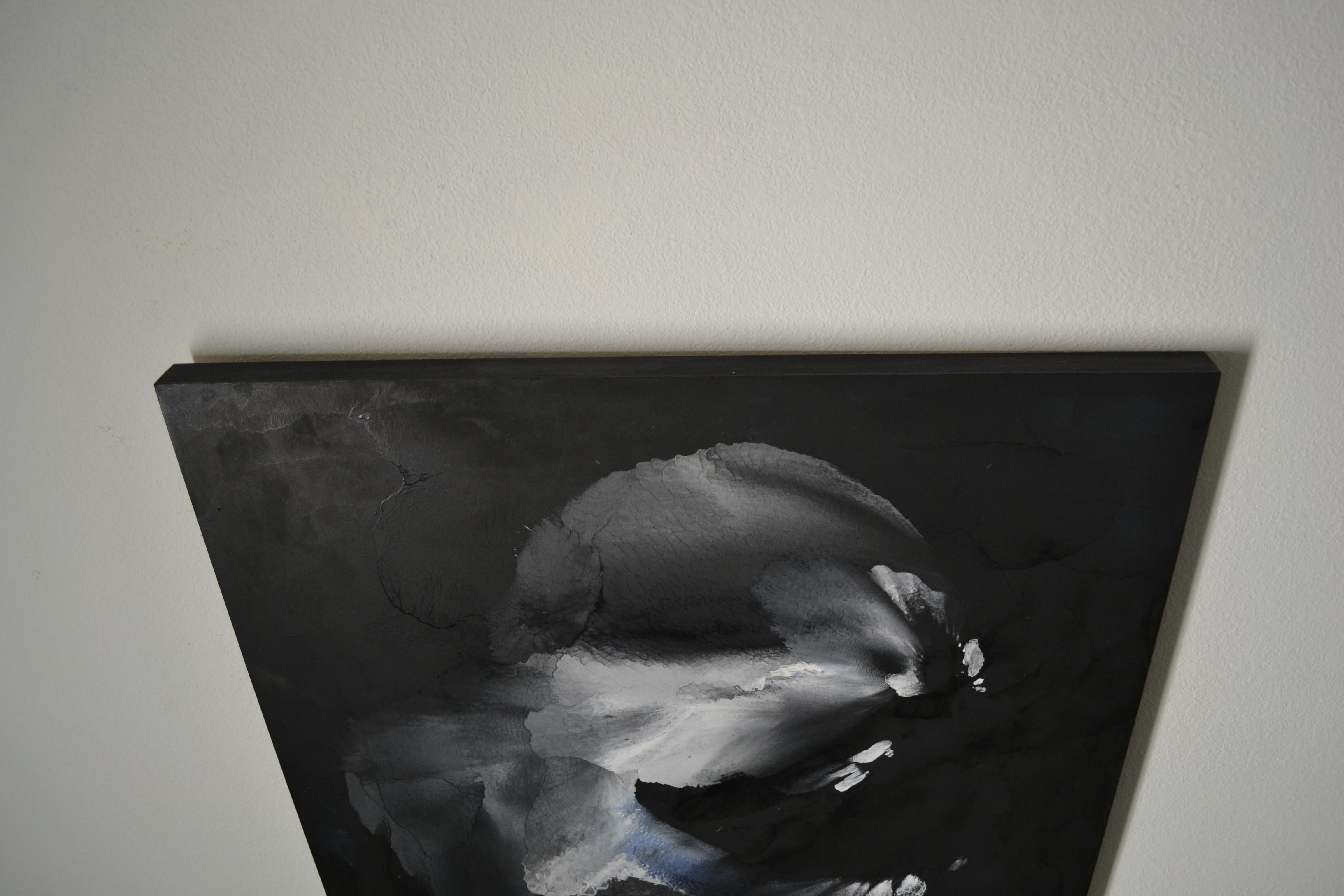 dark abstract paintings