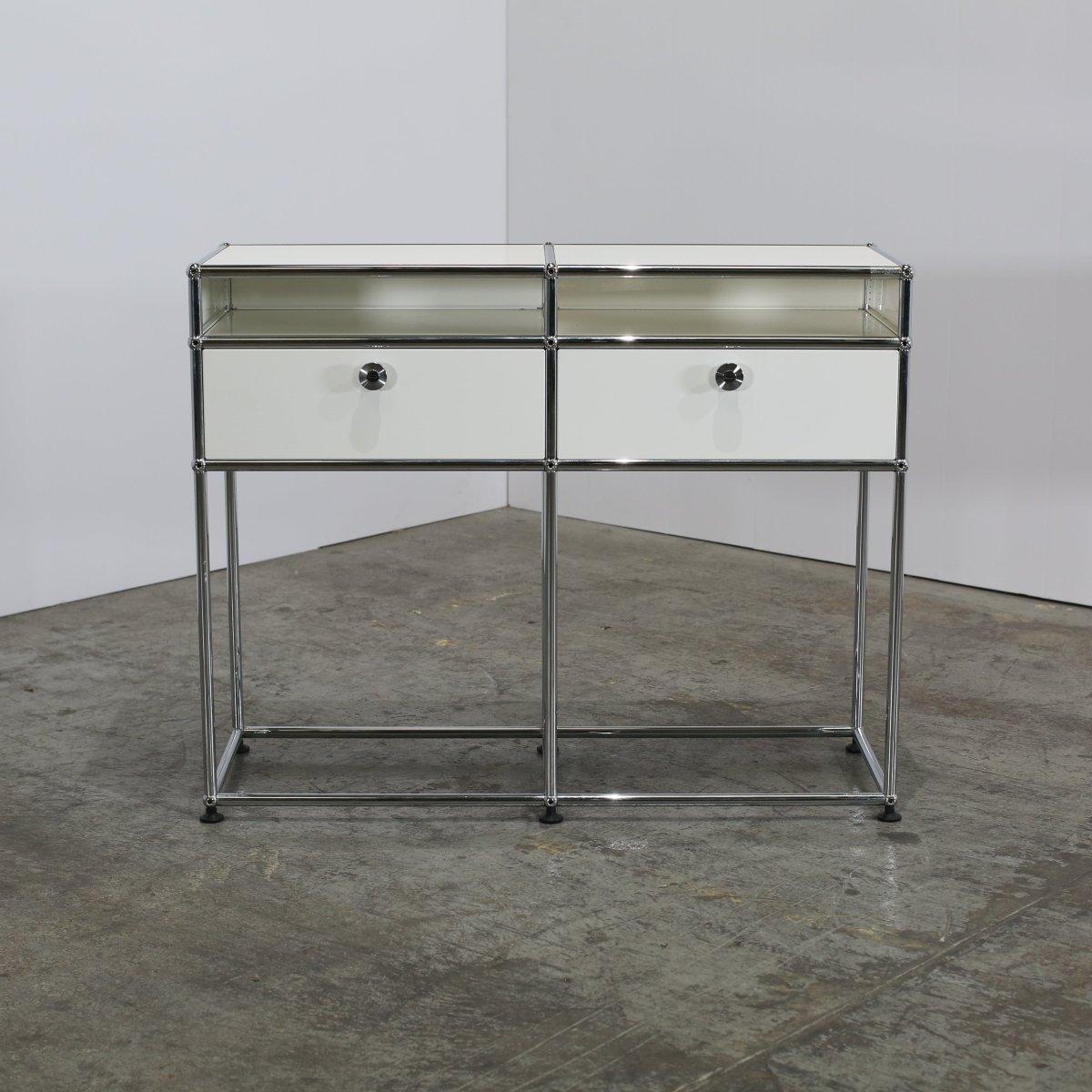 USM Balchandani-Konsole von Fritz Haller & Paul Schaerer (Metall) im Angebot