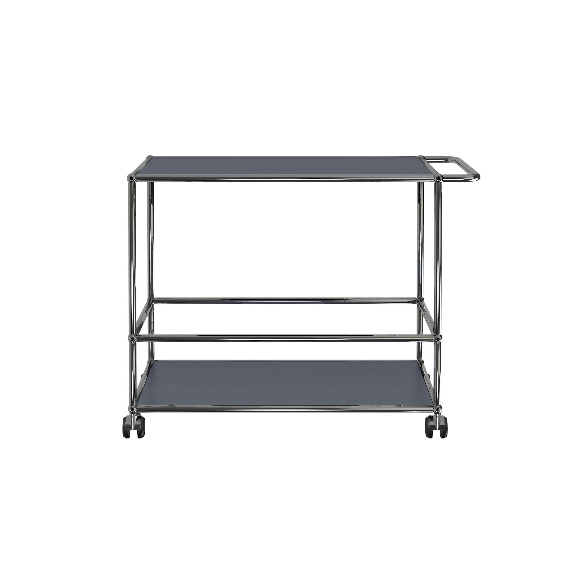The USM bar cart is available in 5 different color options and measures 31
