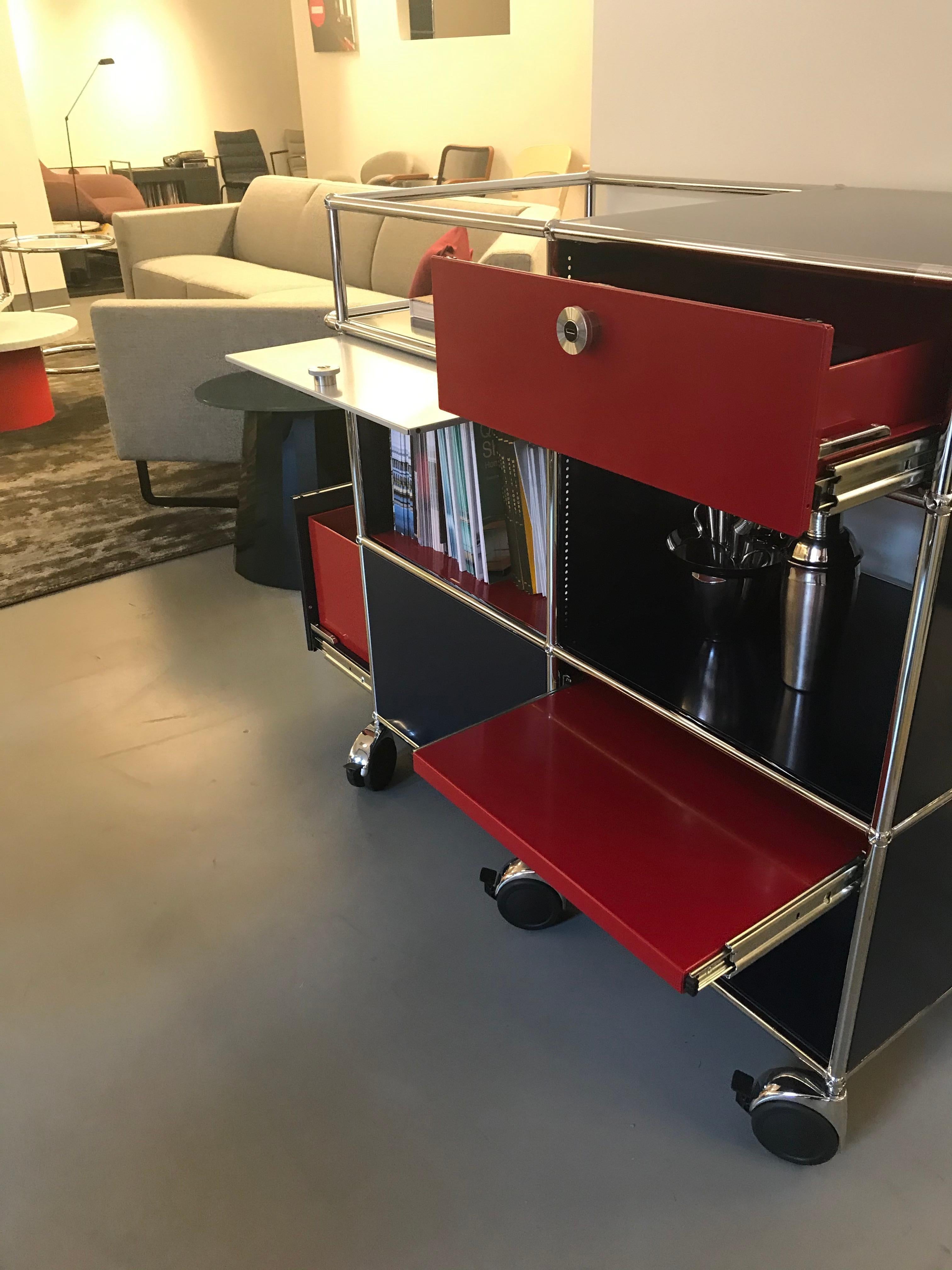 Swiss USM Haller Bar Cart