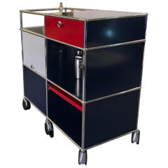 Used USM Haller Bar Cart