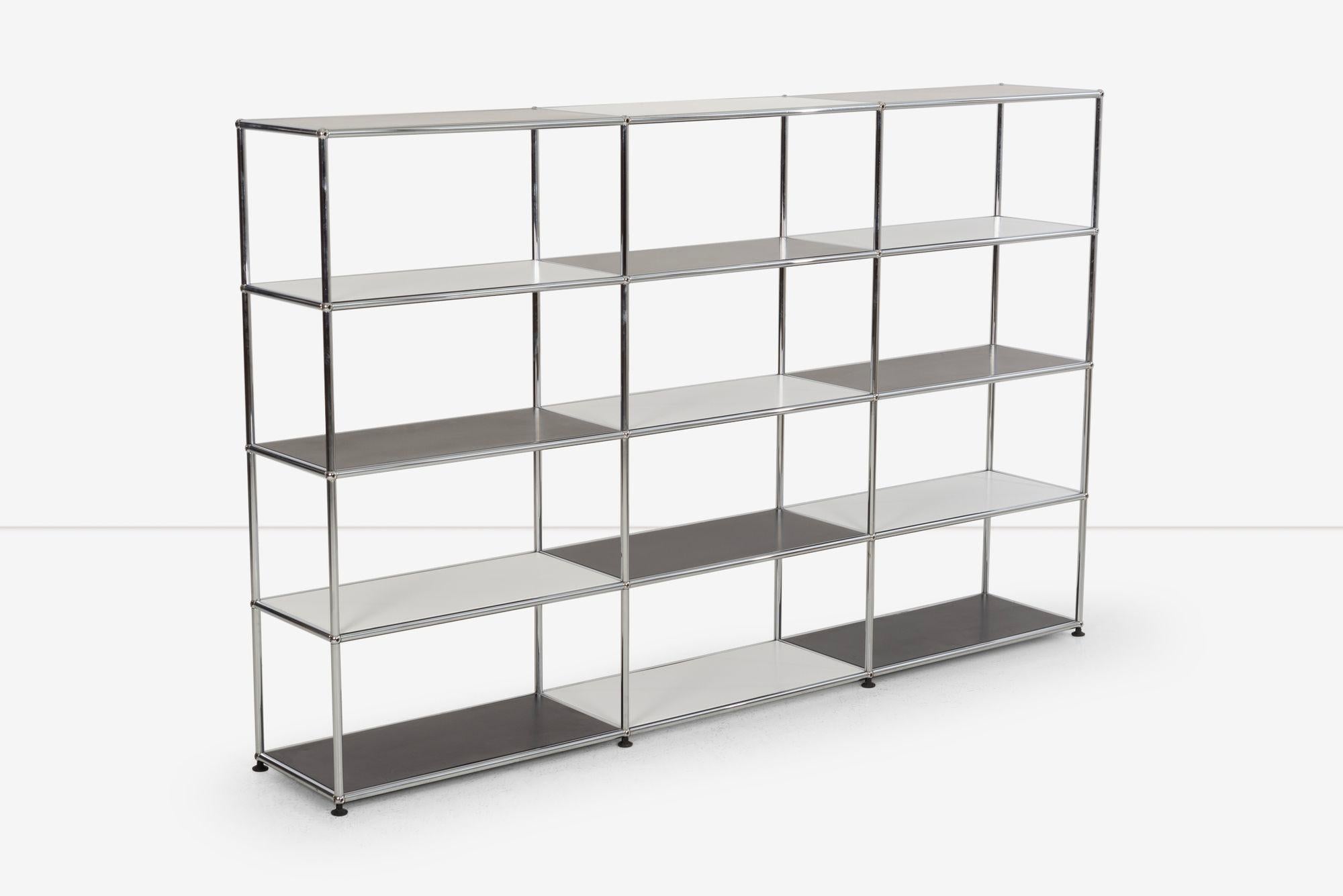 Swiss USM Haller Bookshelf by Fritz Haller Switzerland 1960