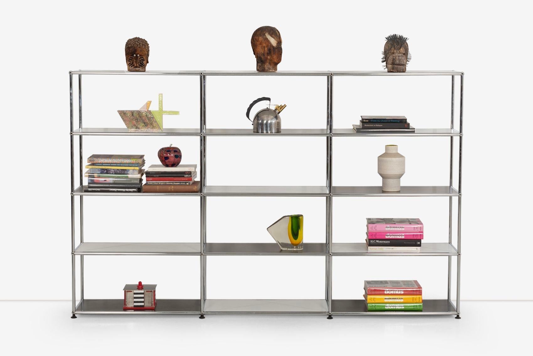 Painted USM Haller Bookshelf by Fritz Haller Switzerland 1960