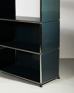 USM Haller Cabinet from the 1980's in Chromed steel, made in Germany