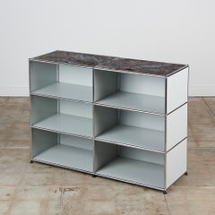 USM Haller Chrome Shelving Unit