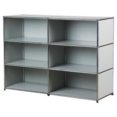 Used USM Haller Chrome Shelving Unit