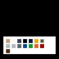 USM Flur-Anrichte C2A Aufbewahrungssystem