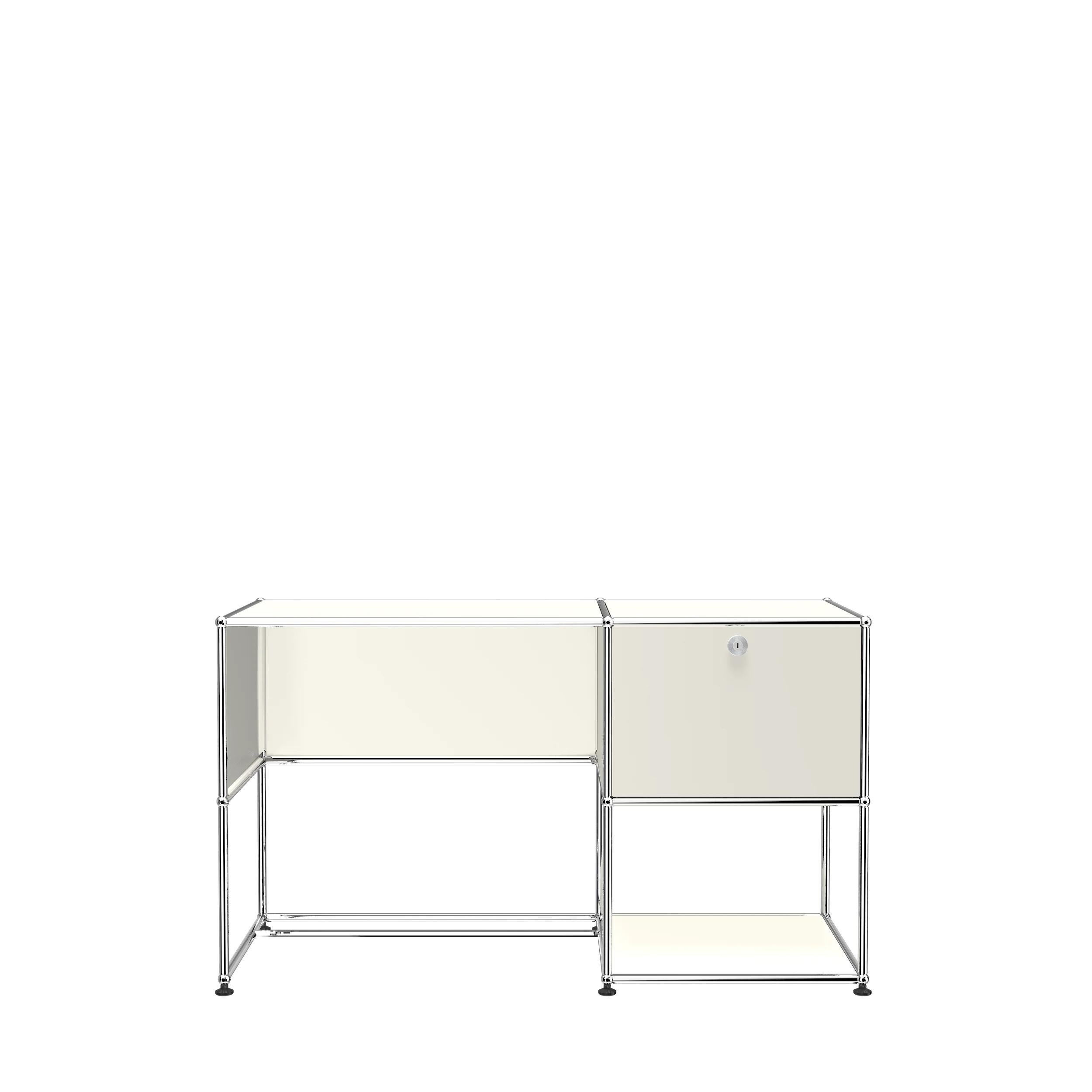 Swiss USM Haller Custom Desk Unit 'A' Designed by Fritz Haller and Paul Schaerer For Sale