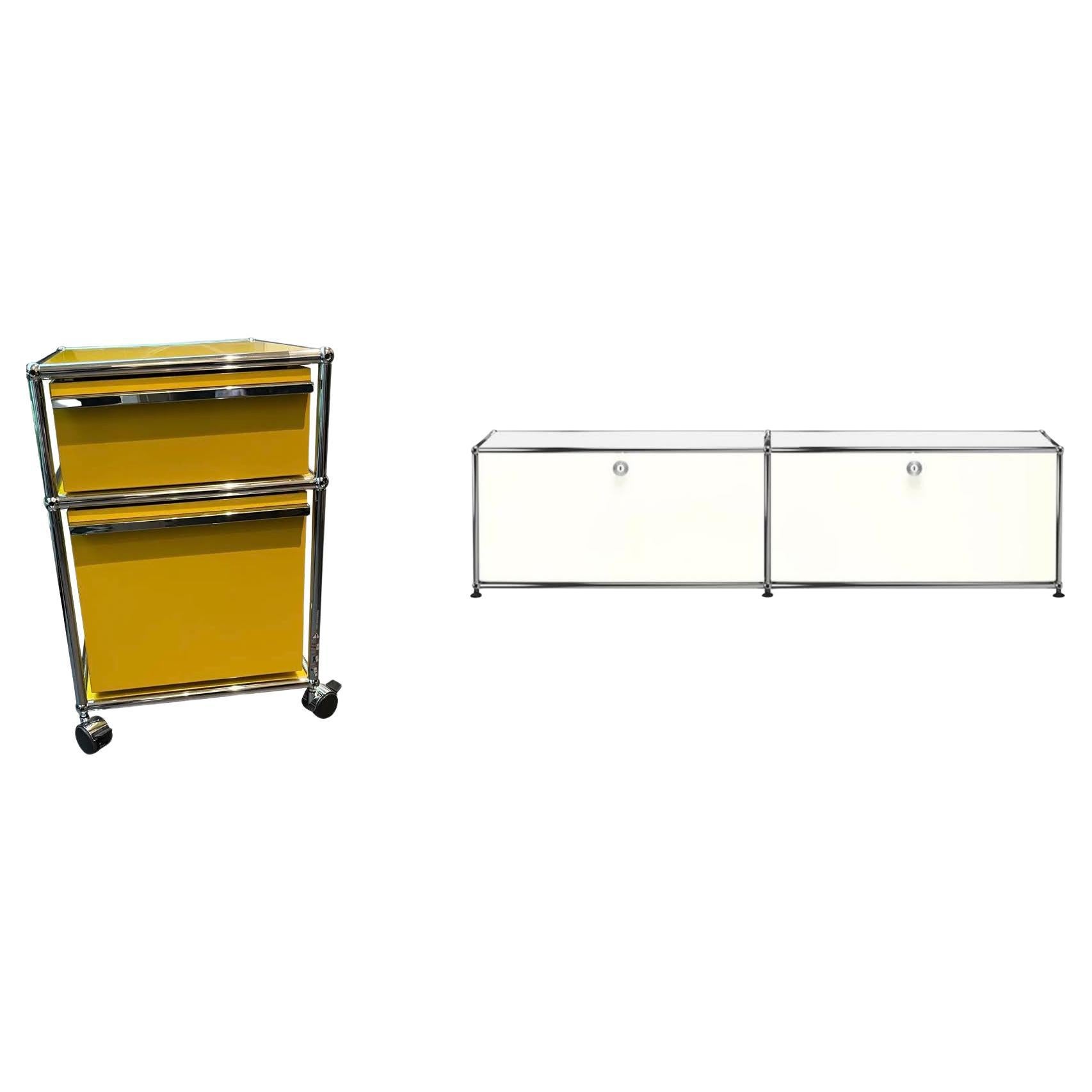 USM  Haller Golden Yellow Pedestal 
B218 Storage