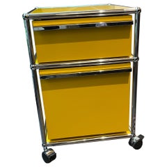USM Haller Golden Yellow Pedestal in Stock
