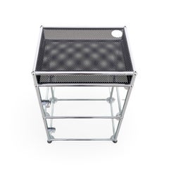 USM Haller Hifi Kommode Fritz Haller Metall Schallplatten Schrank