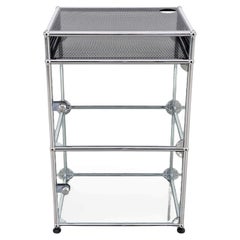 USM Haller Hifi Kommode Fritz Haller Metall Schallplatten Schrank