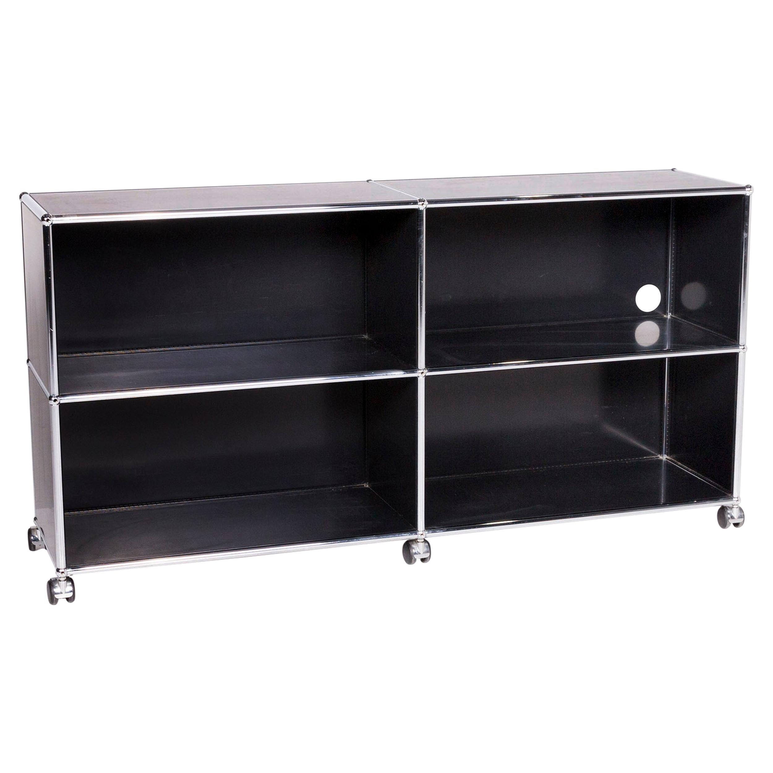 USM Haller Metal Sideboard Anthracite Shelf Office Furniture