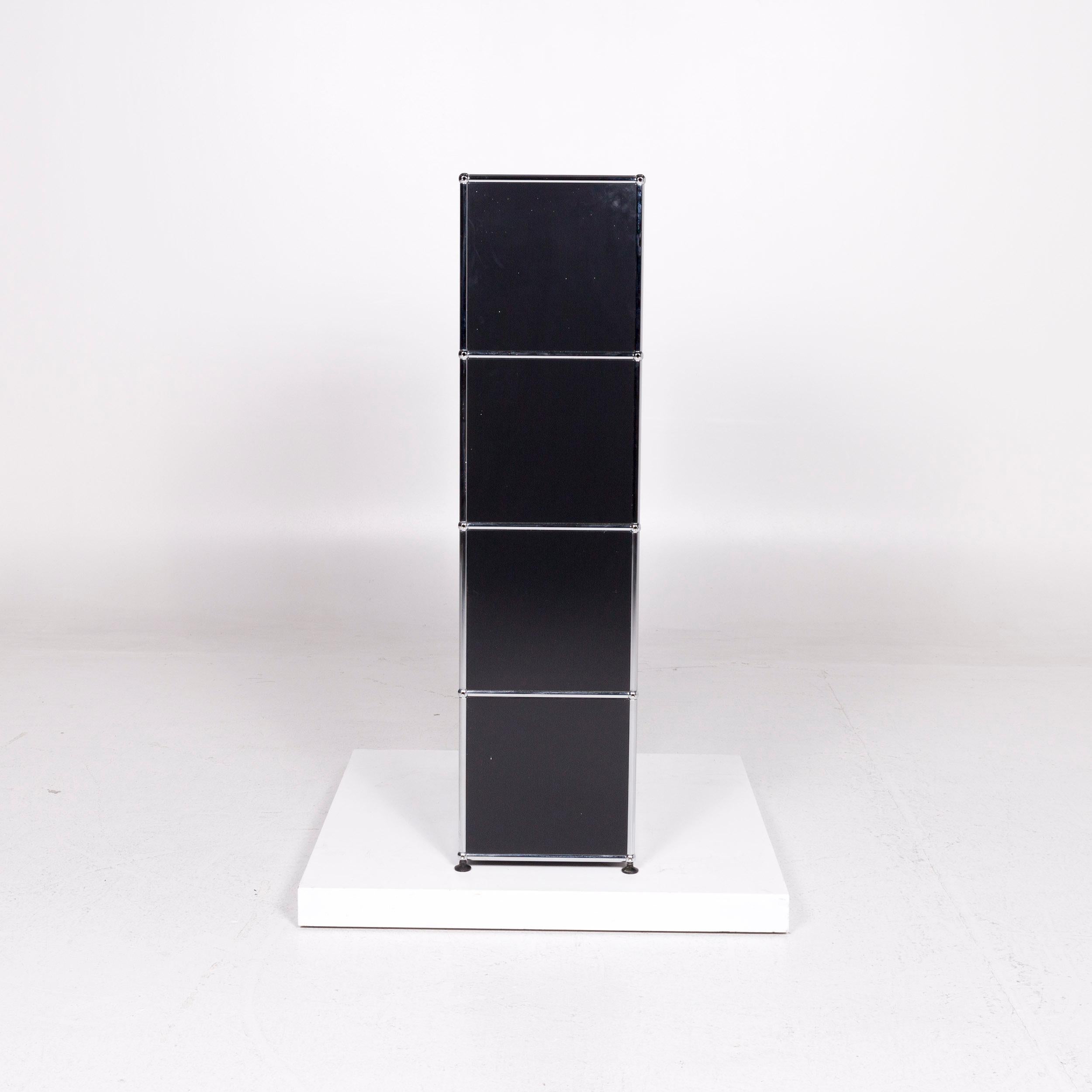USM Haller Metal Sideboard Black Office Furniture Shelf For Sale 6