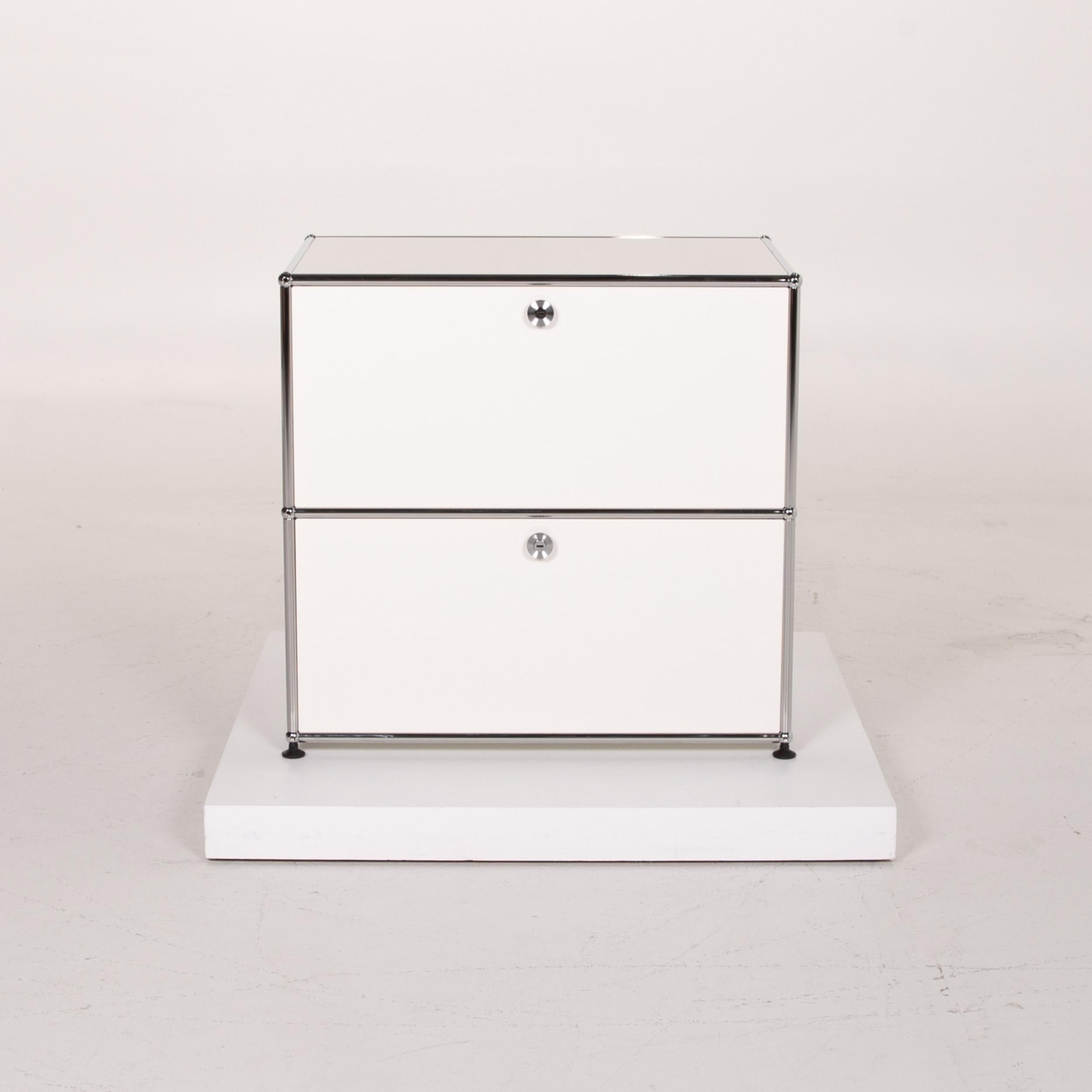 Usm Haller Metal Sideboard White Cabinet Office Furniture For Sale 6