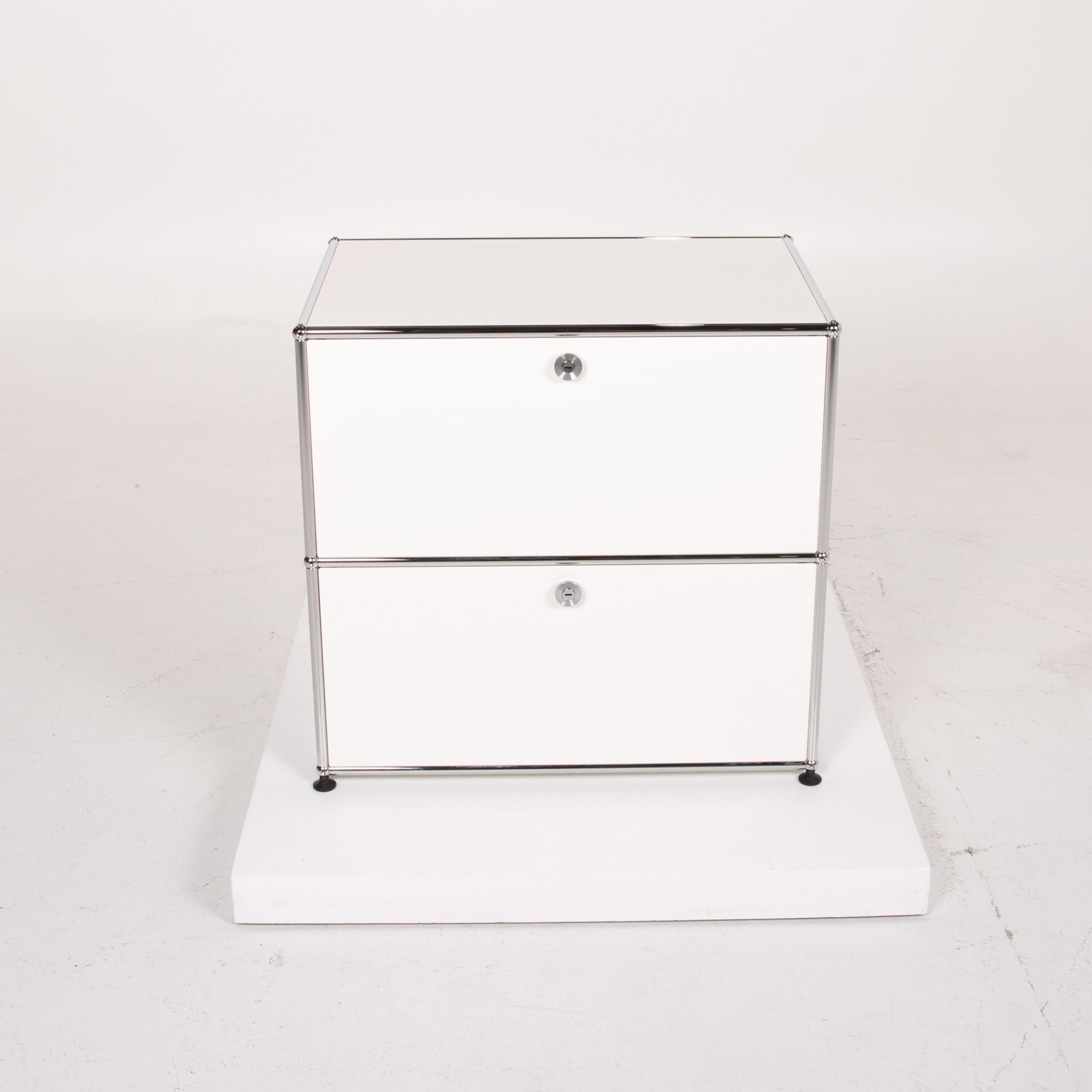 Usm Haller Metal Sideboard White Cabinet Office Furniture For Sale 2