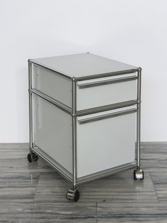 USM Haller mobile pedestal with drawers  by Fritz Haller & Paul Schärer.