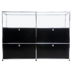 Vintage USM Haller Modular Sideboard Bookcase