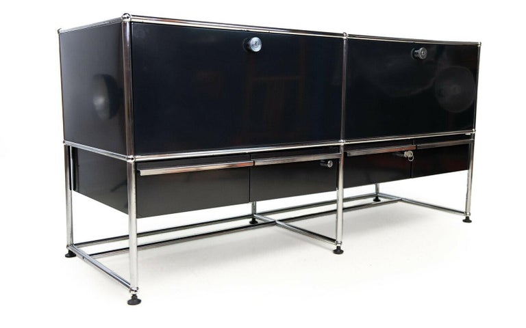 USM Haller Office System Sideboard Cabinet For Sale at 1stDibs