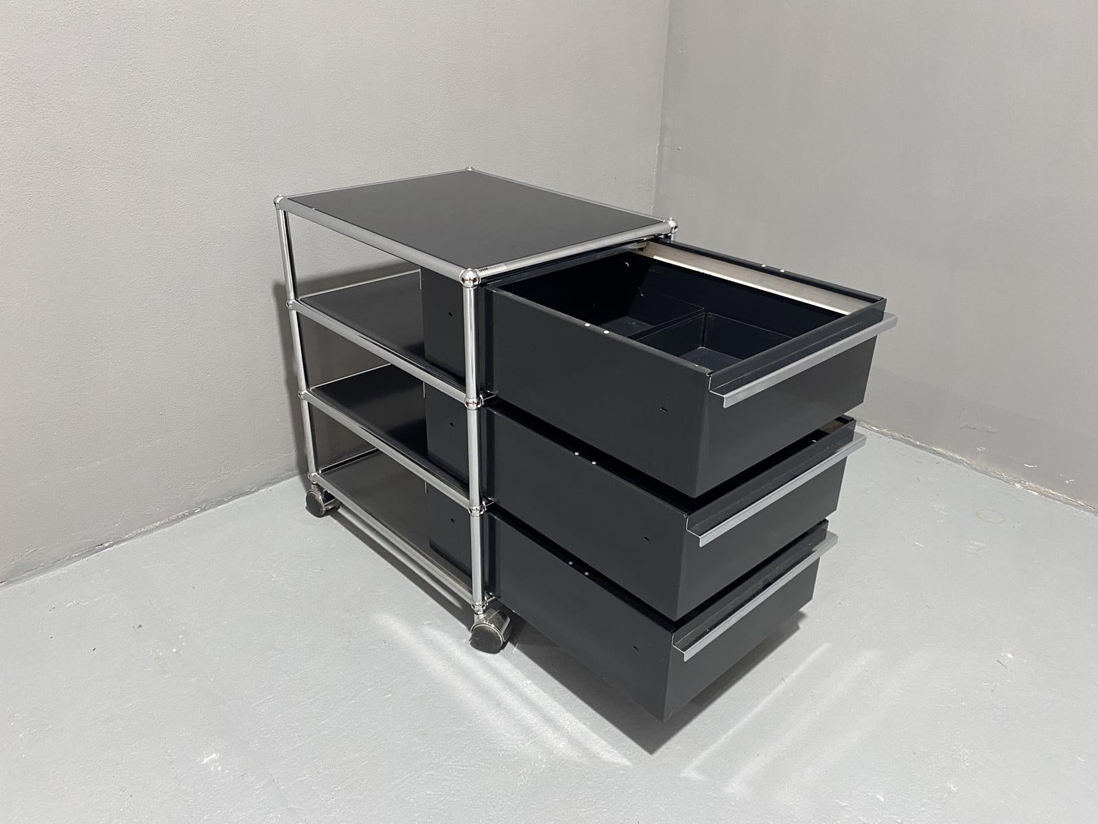 20th Century USM Haller Pedestal V Storage System, 1970´s, Switzerland